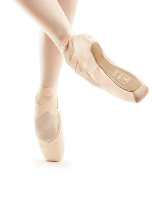 Gaynor Minden Pointe Shoe Lyra Classic (CL) 4 Feather (F) Pink