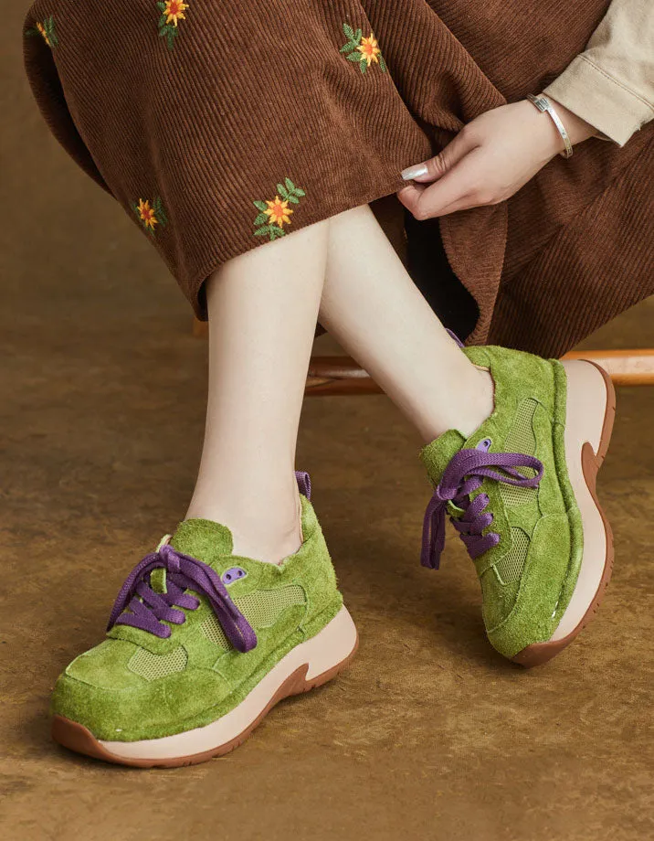 Genuine Leather Breathable Forrest Gump Shoes