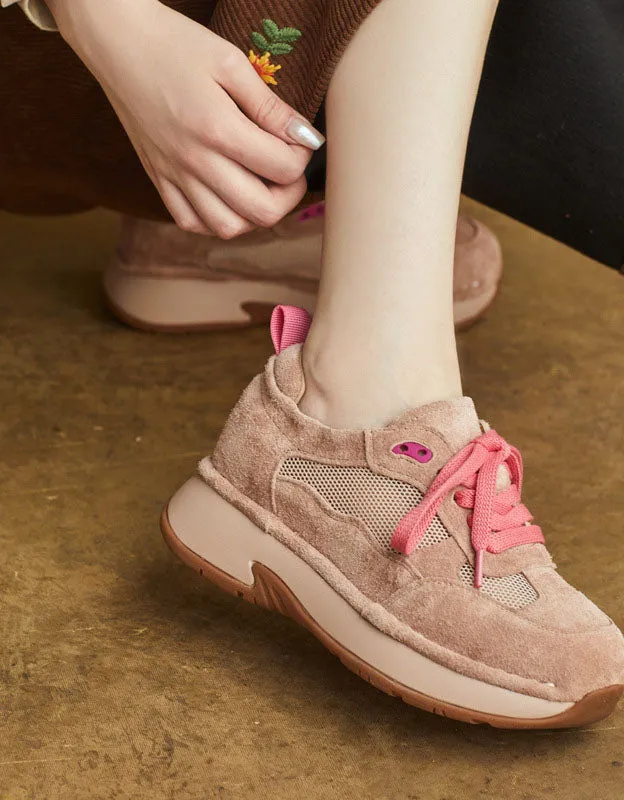 Genuine Leather Breathable Forrest Gump Shoes