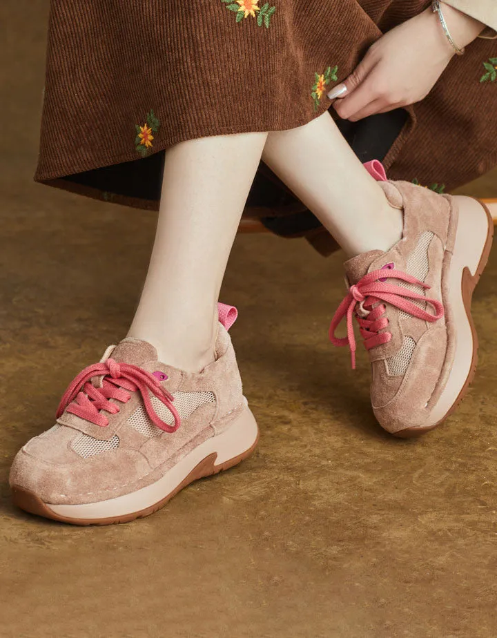 Genuine Leather Breathable Forrest Gump Shoes