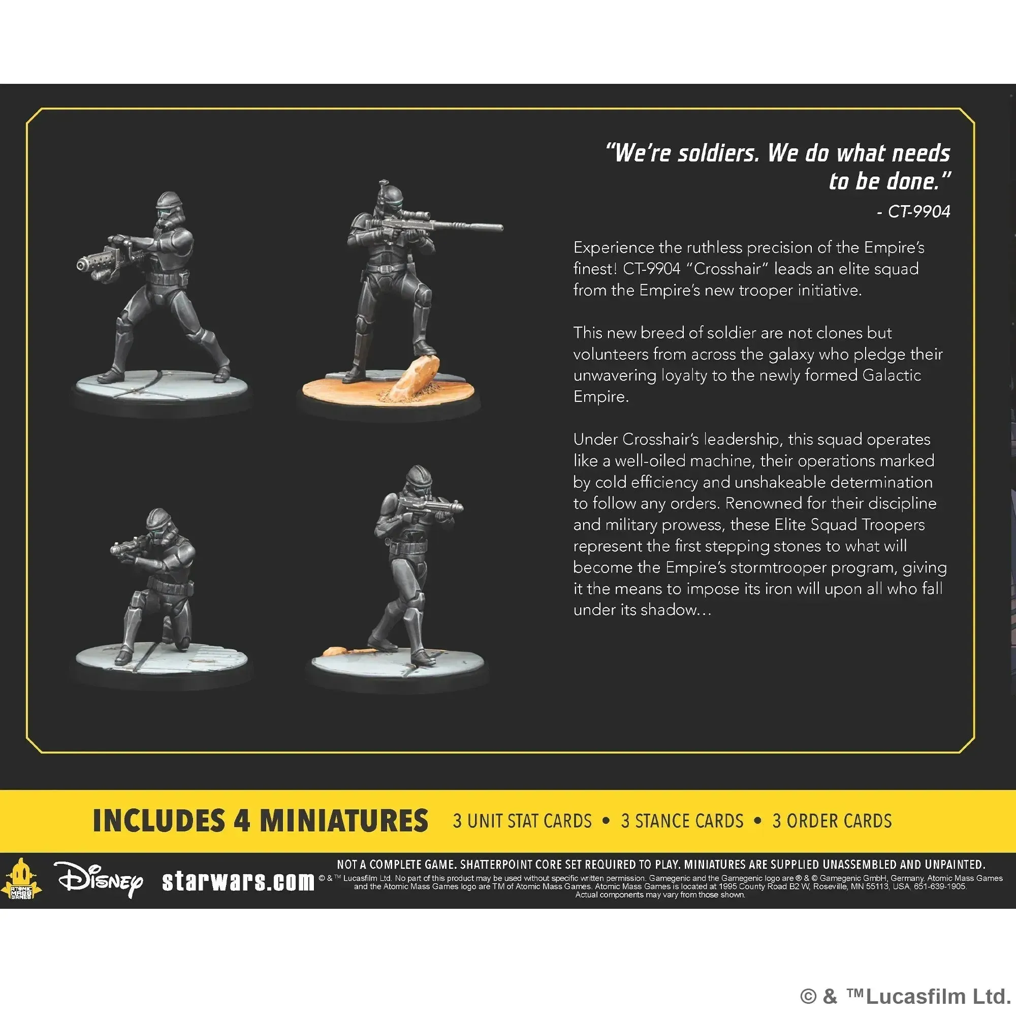 Good Soldiers Follow Orders Squad Pack