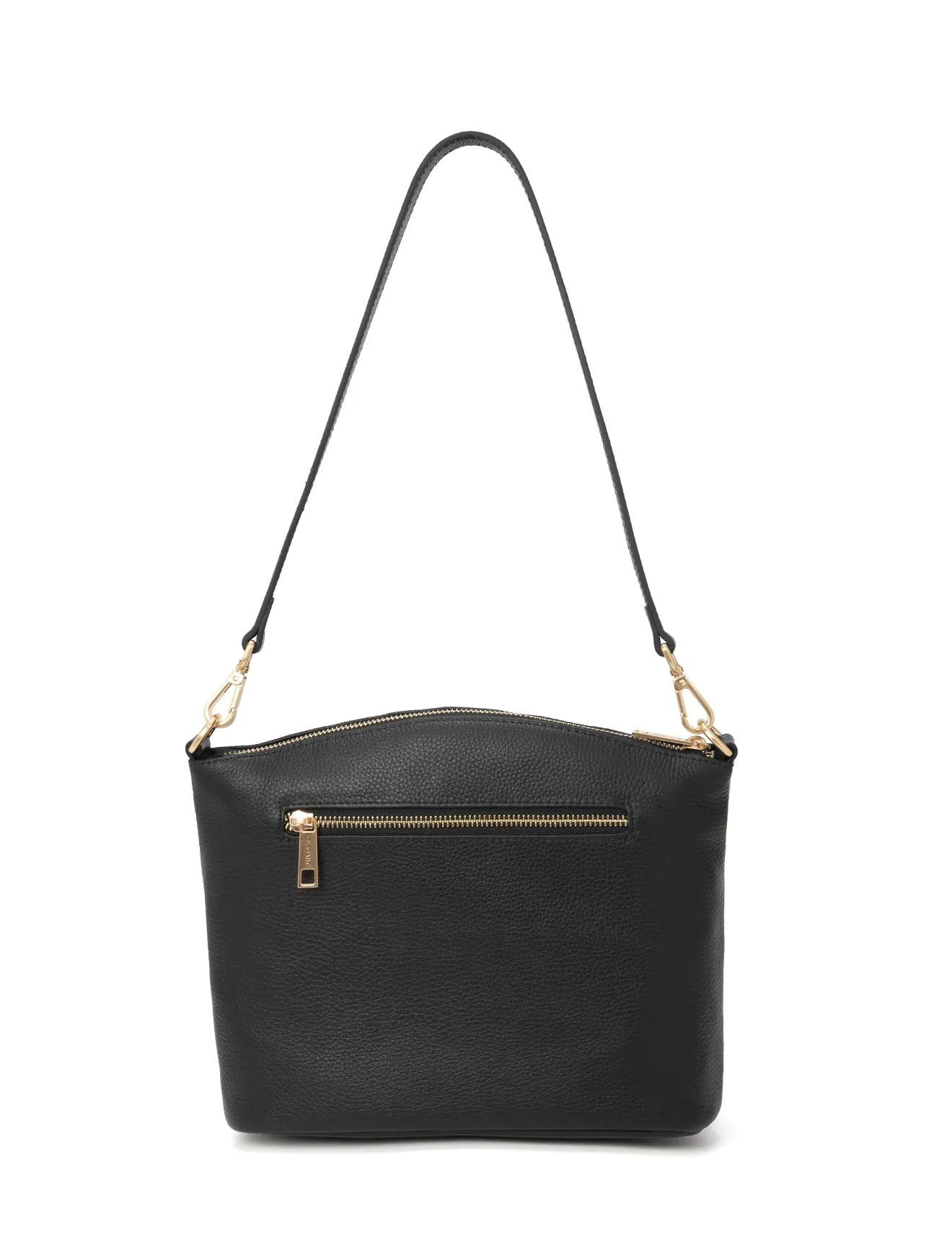 GRACE LEATHER XBODY BAG- E1-0818-BLK