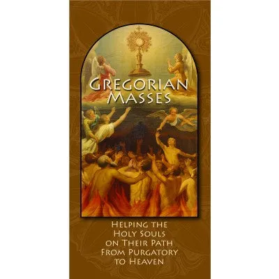 Gregorian Masses Pamphlet