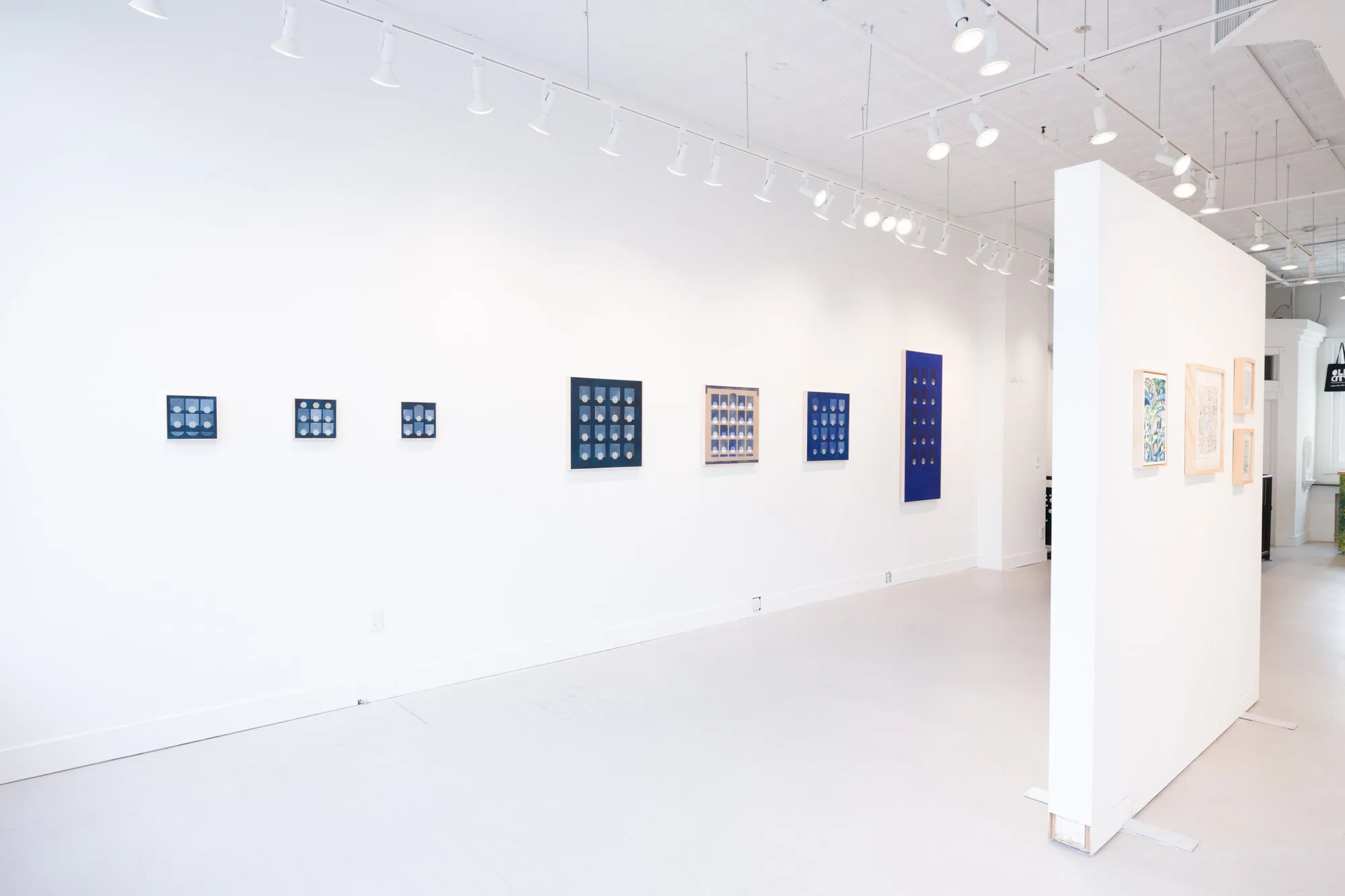 Grid Study in Prussian Blue 1