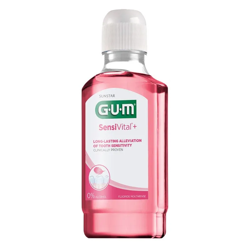 G.U.M. SensiVital  Mouthrinse: 300ml.