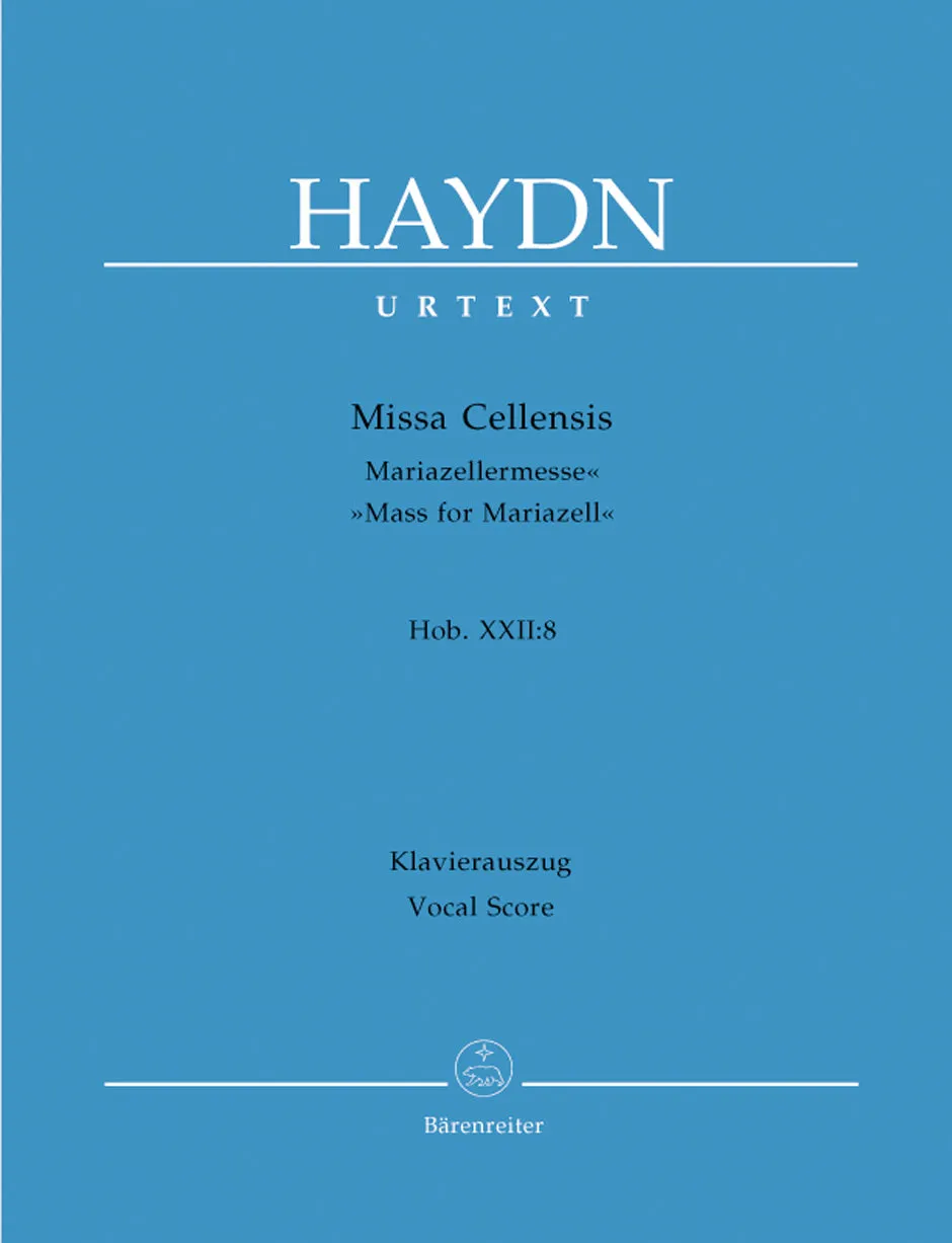 Haydn: Mariazeller Mass - Vocal Score