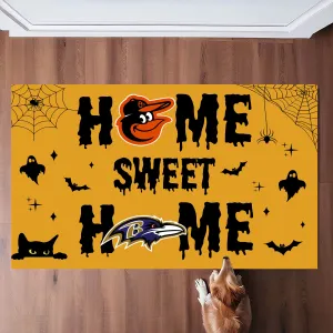 Home Sweet Home - Halloween Version - Anti Slip Indoor Doormat