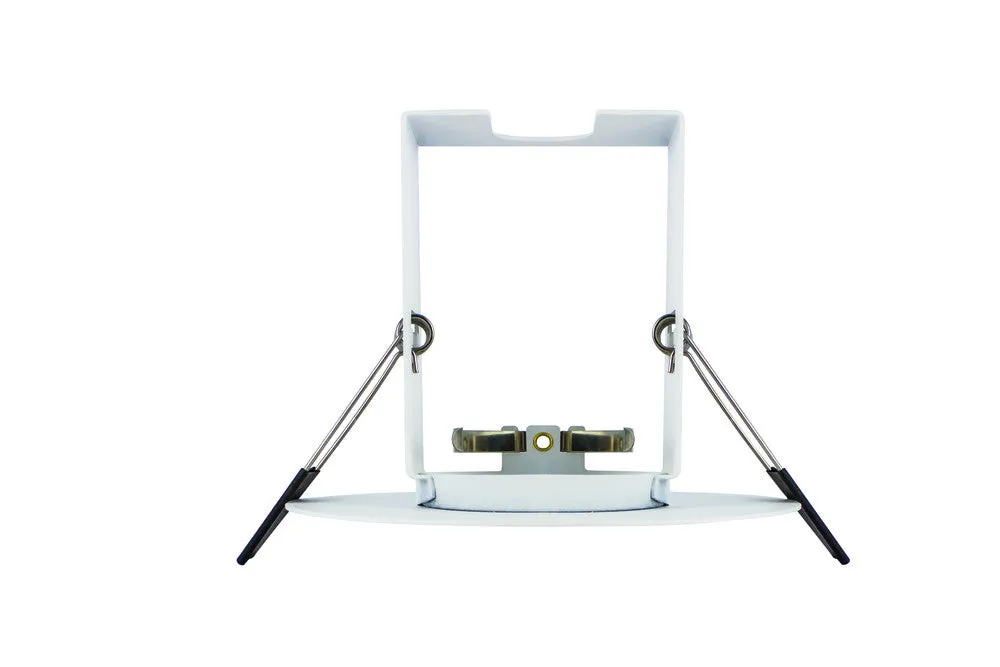 Integral ILDLFR70D013 Evofire Fire Rated Downlight 70-100mm Cutout IP65 White Round  GU10 Holder & Insulation Guard