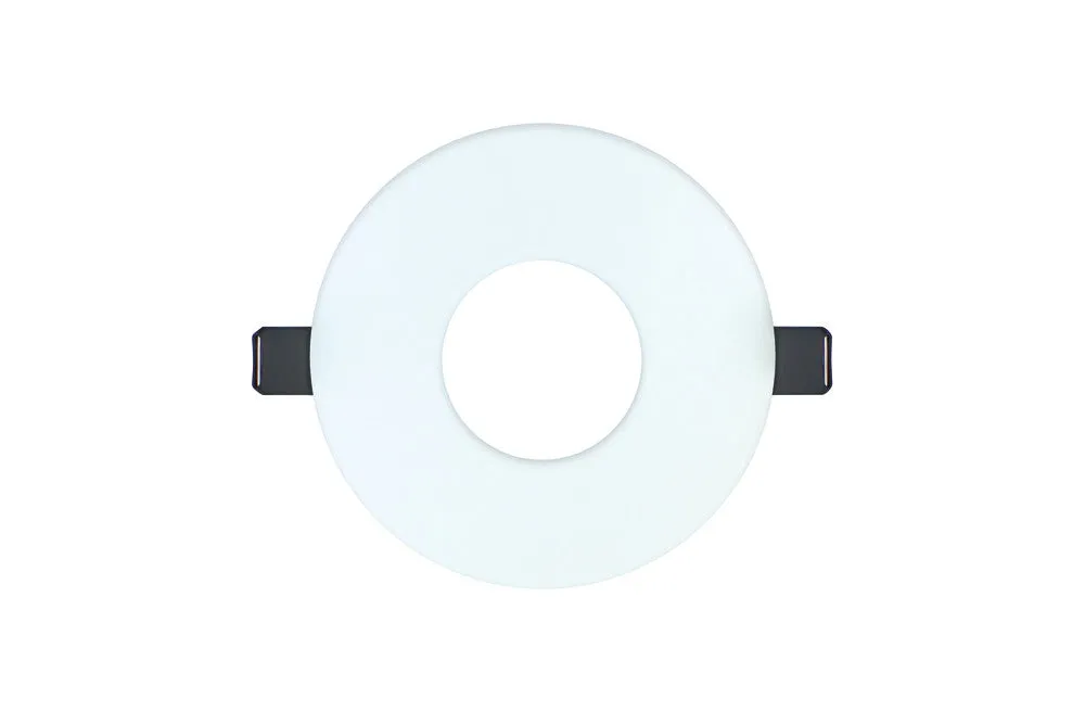 Integral ILDLFR70D013 Evofire Fire Rated Downlight 70-100mm Cutout IP65 White Round  GU10 Holder & Insulation Guard