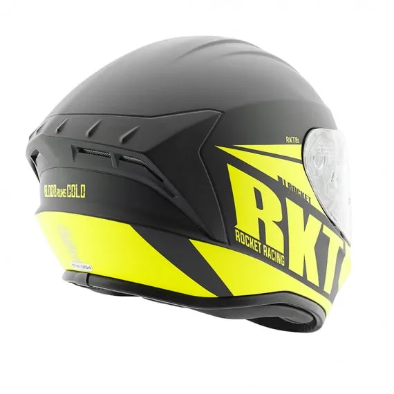 Joe Rocket RKT 8 Full FaceHelmet With Electric Lens Shield
