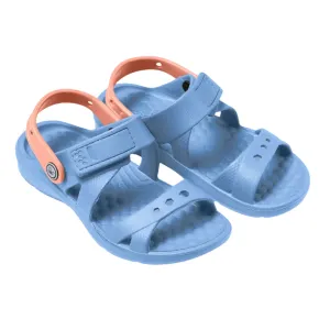 Joybees Kids (Sizes Child 4-13/Junior 1-2) Adventure Sandal - Frozen Fjord/Peach
