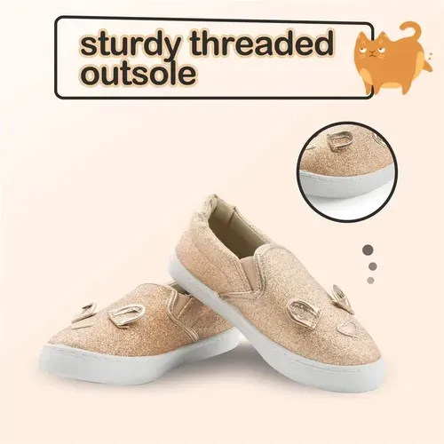 Kids Boys Girls Sneakers Glitter Rat- KKOMFORME