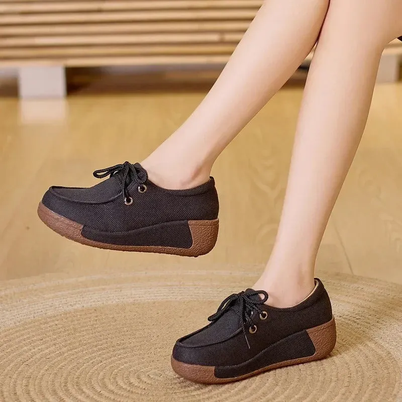 Ladies orthopedic moccasins Suede