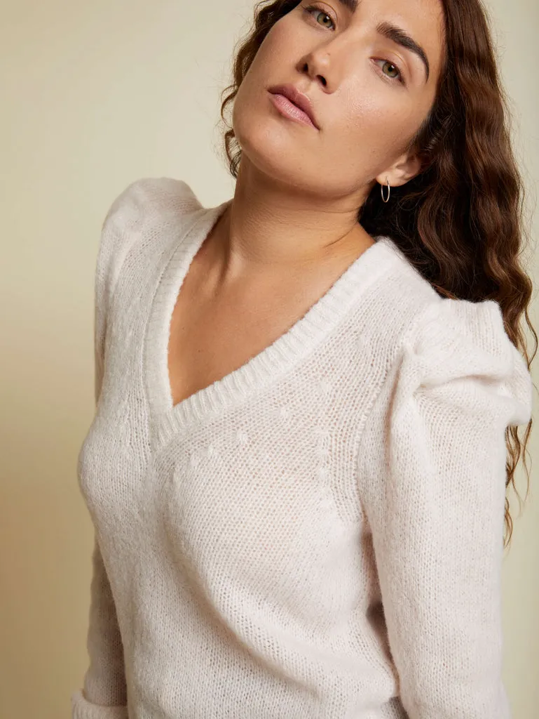 Lara sweater - baby's breath