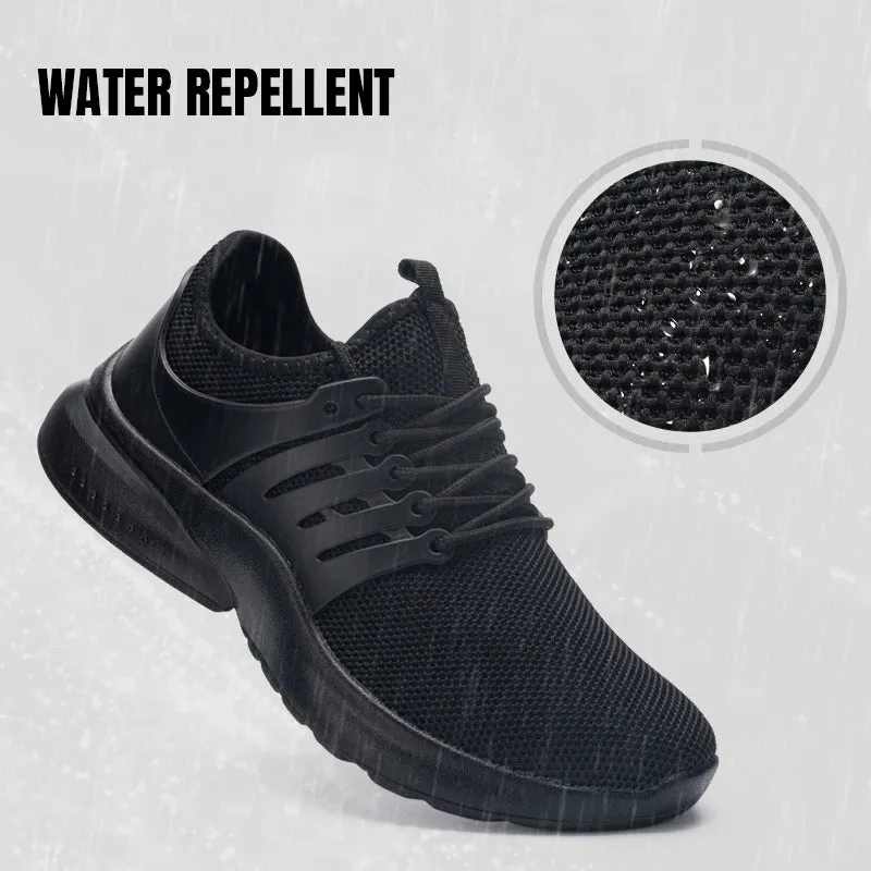 LARNMERN Women's Steel Toe Sports Shoes, Lightweight Safety Shoes, Anti Slip Work Shoes, Breathable Shoes