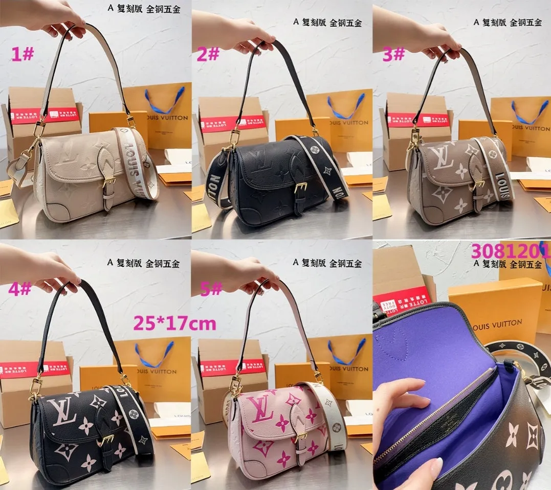 LEATHER DIANE WITH ADJUSTABLE STRAP - PRE ORDER