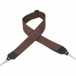 Levy's MC10-BRN Brown Cotton Banjo Strap