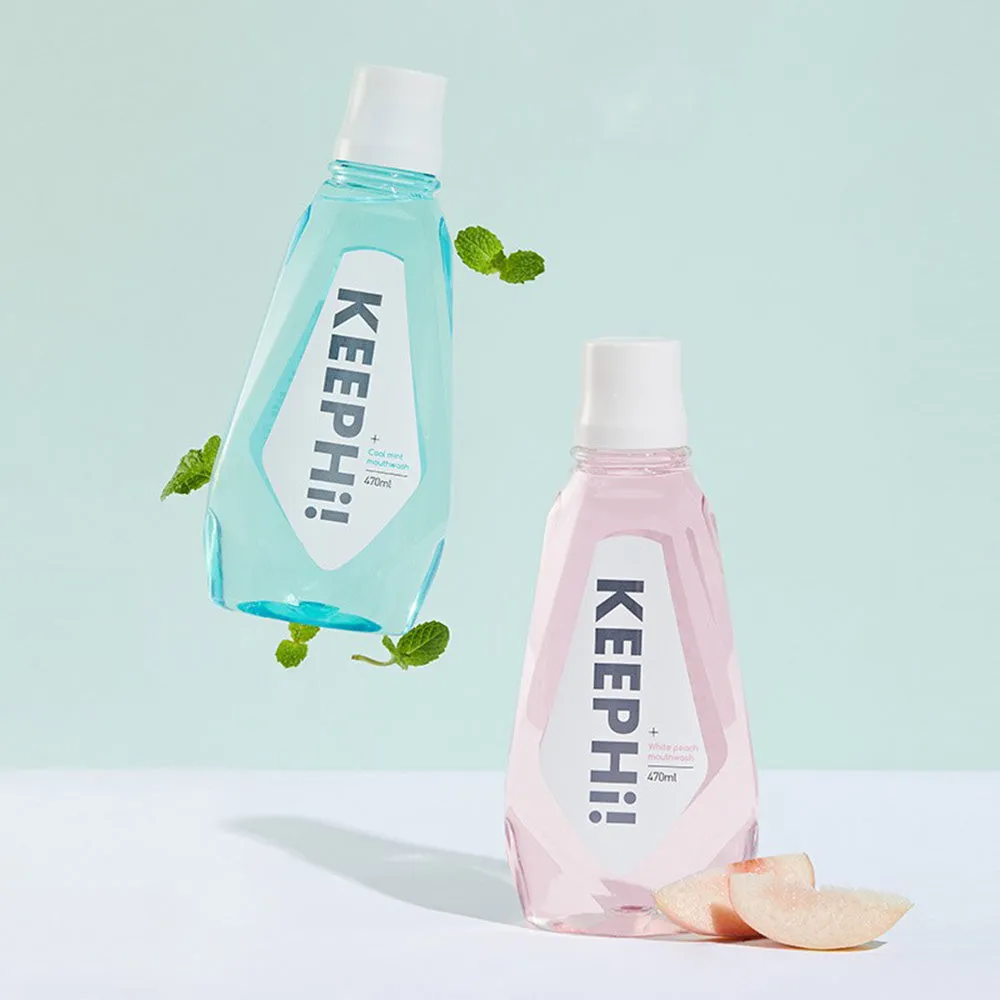 Lifease Fresh Breath Mouthwash - Cool Mint, 470ml