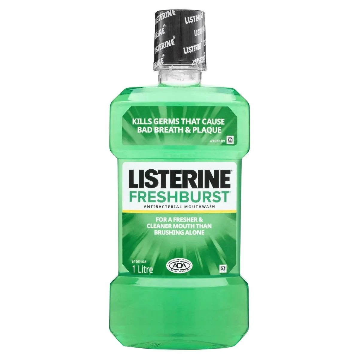 Listerine FreshBurst Antibacterial Mouthwash 1L