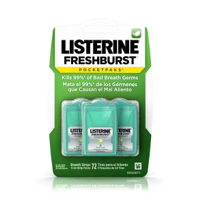 Listerine Freshburst Pocketpaks Breath Strips