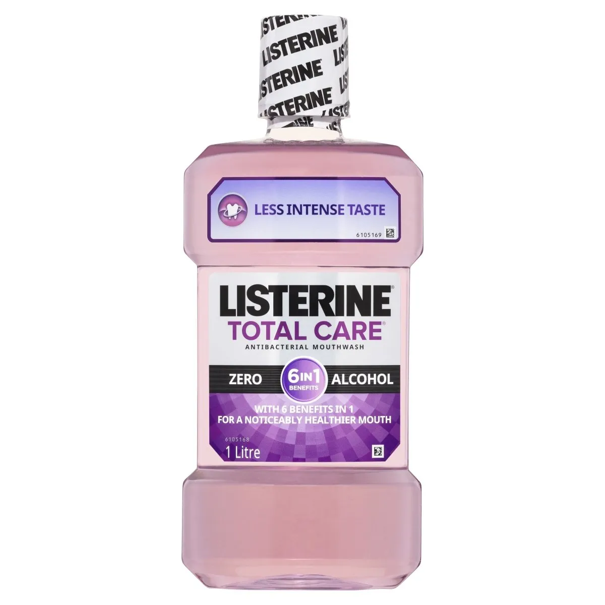 Listerine Total Care Zero Alcohol 6 in 1 Mouthwash 1L