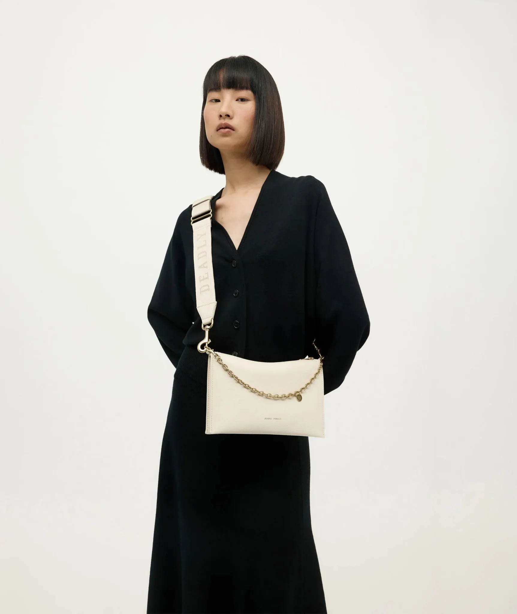 Logomania Strap | Milk