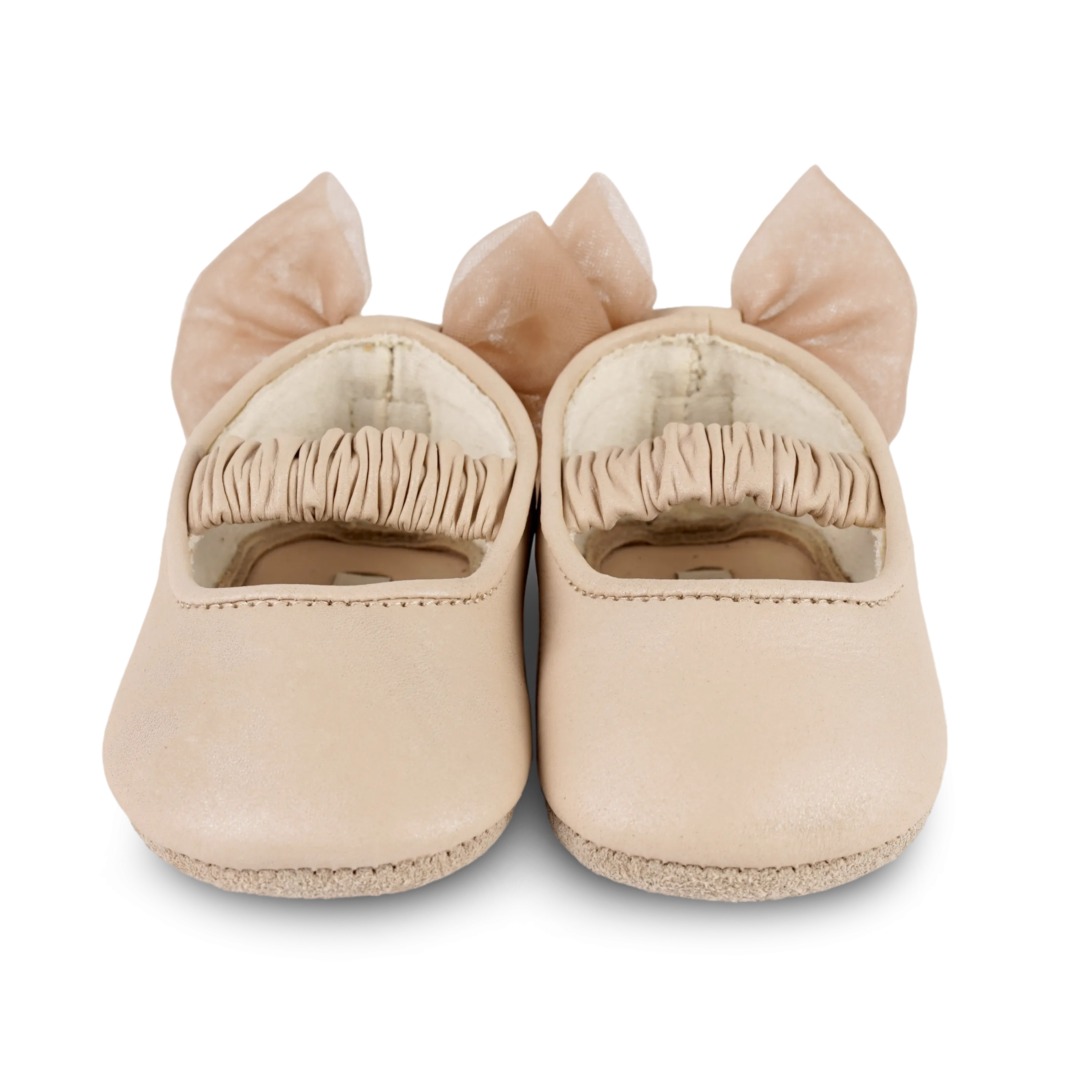Luyax Ballerinas | Powder Metallic Nubuck