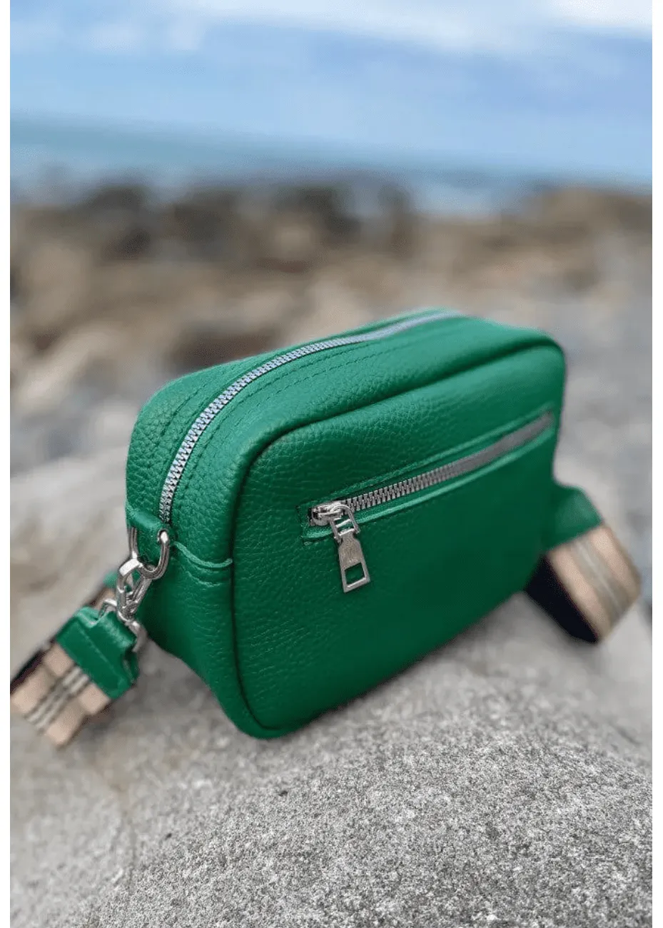 Melbourne Bag - Green Vegan PU Leather