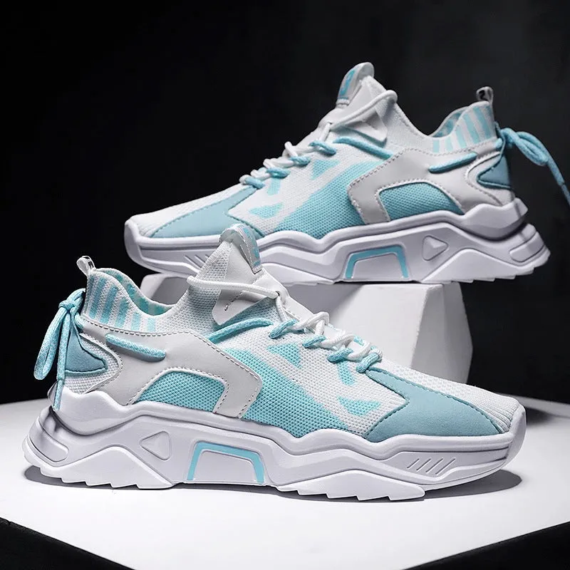 Men's breathable high rise sports shoes