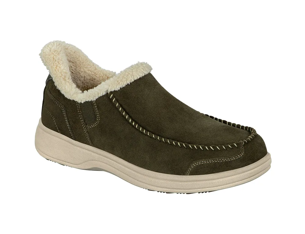 Mens Hands-Free Vito Olive House Shoes
