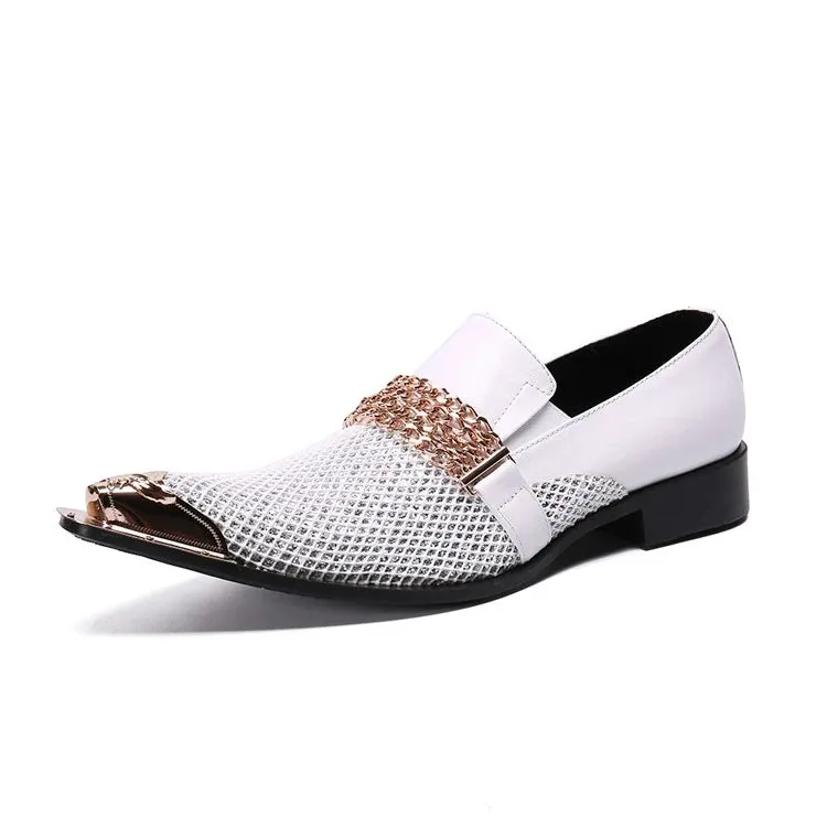 Men's Summer Mesh Oxfords – Breathable Slip-On Shoes