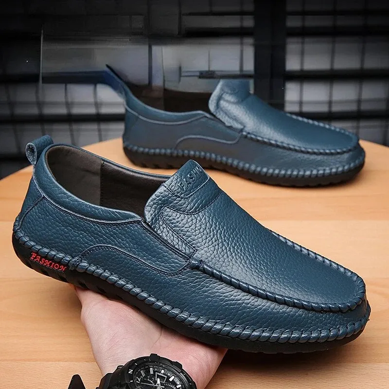 Mens Wide Boat Shoes