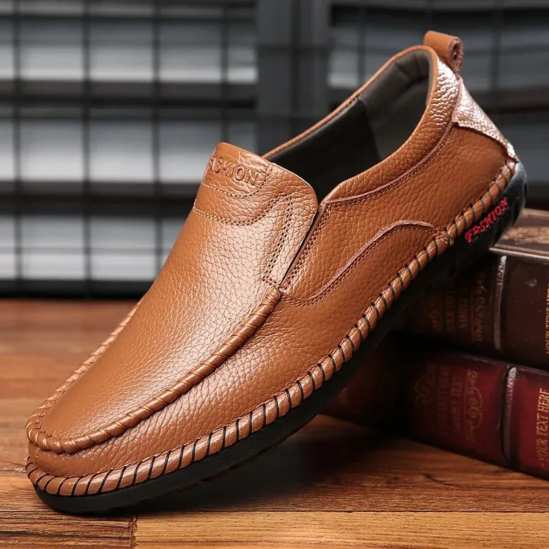 Mens Wide Boat Shoes