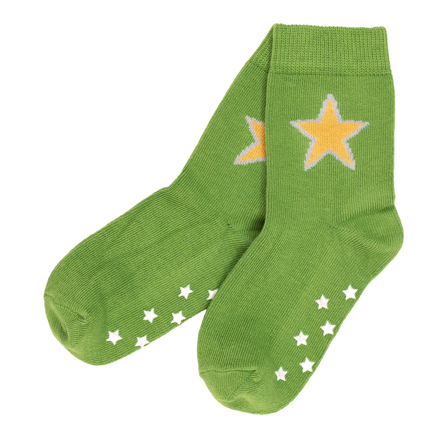 Moss Anti-Slip Socks - 1 Left Size 1-2 years