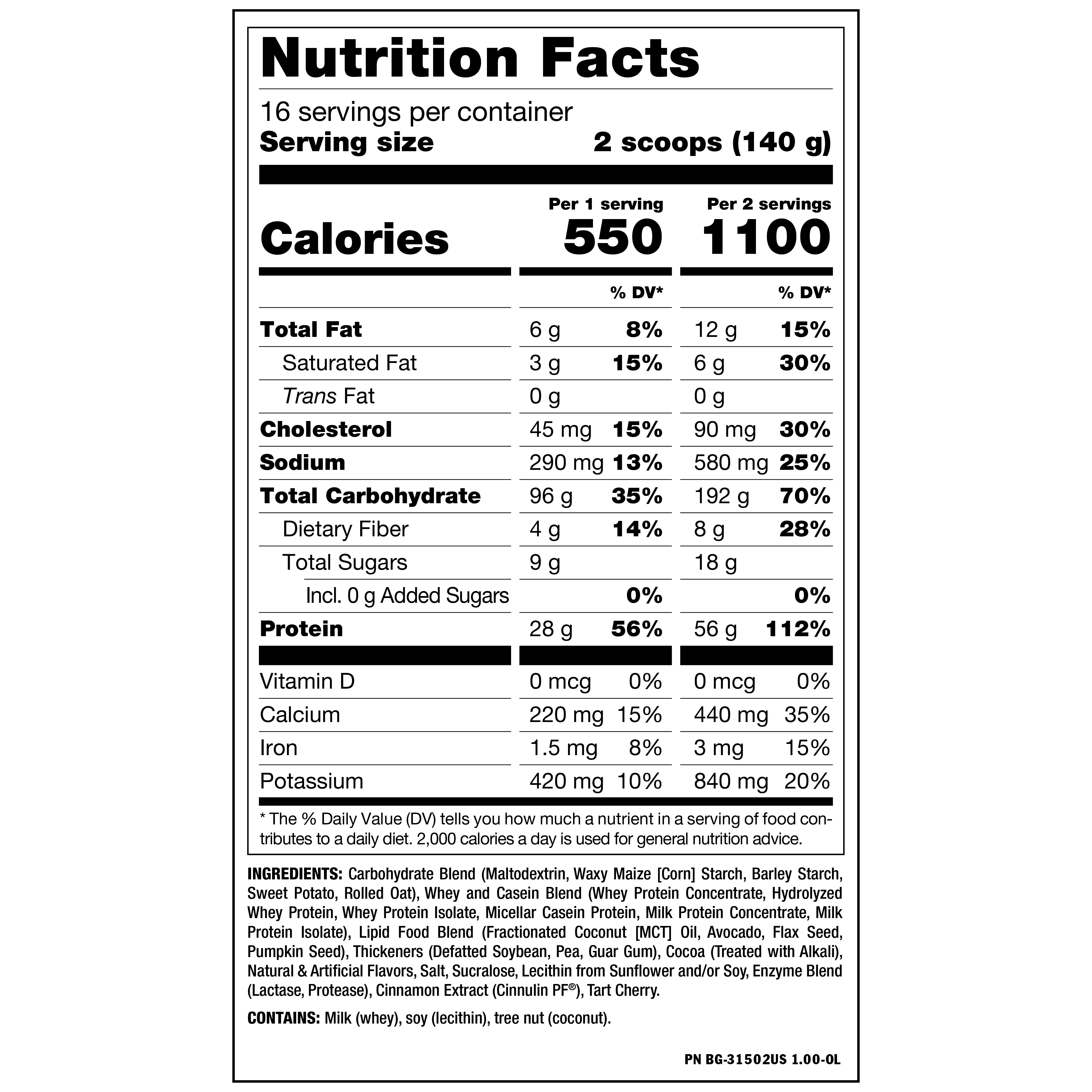 Mutant Mass - Muscle Mass Gainer