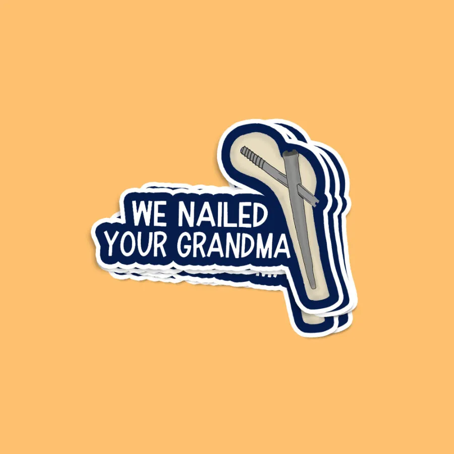 Nailed It Sticker