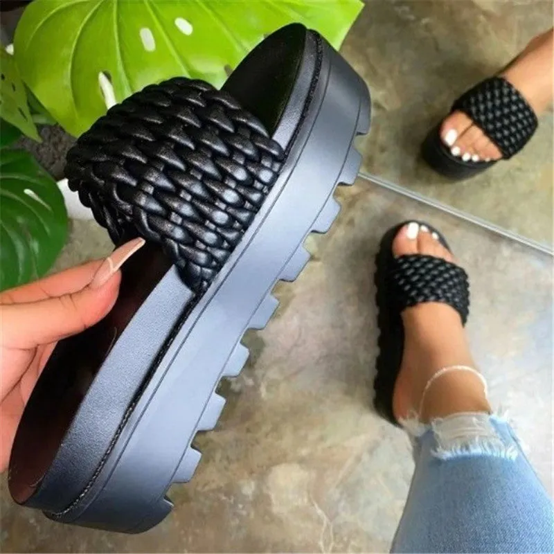 New woven slippers SY0110