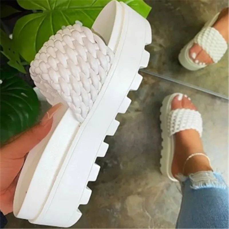 New woven slippers SY0110