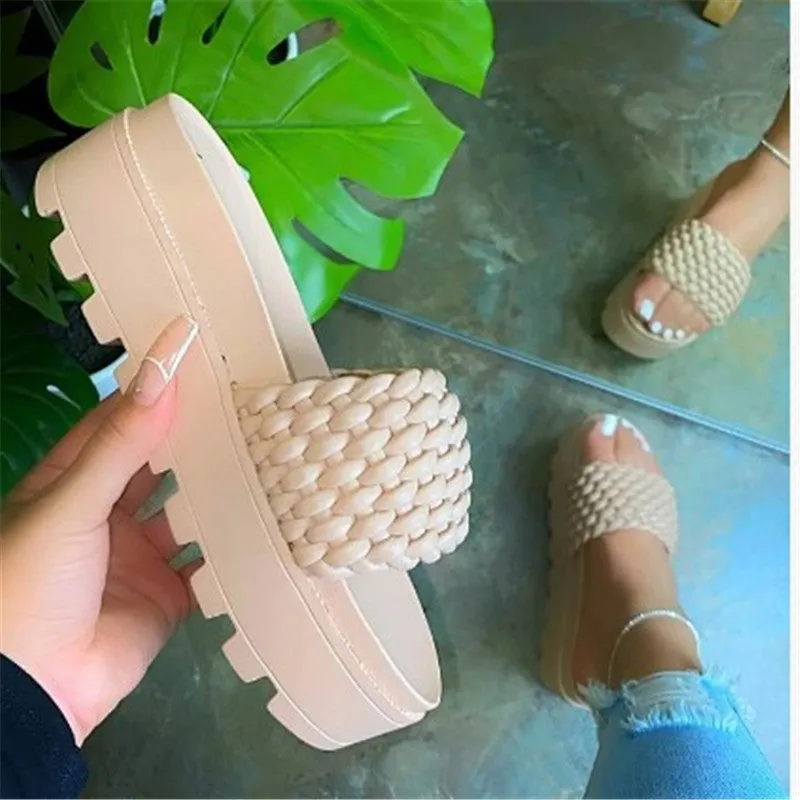 New woven slippers SY0110