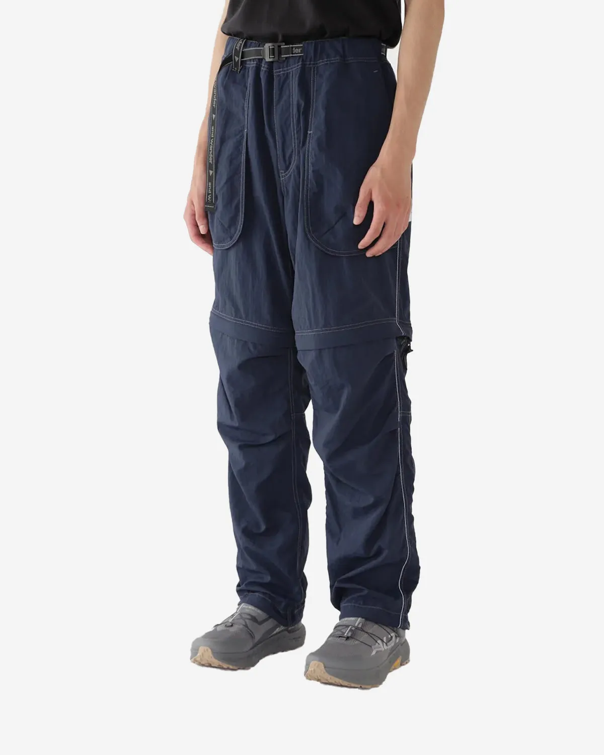 Ny Taffeta Hiker 2Way Pants - Navy