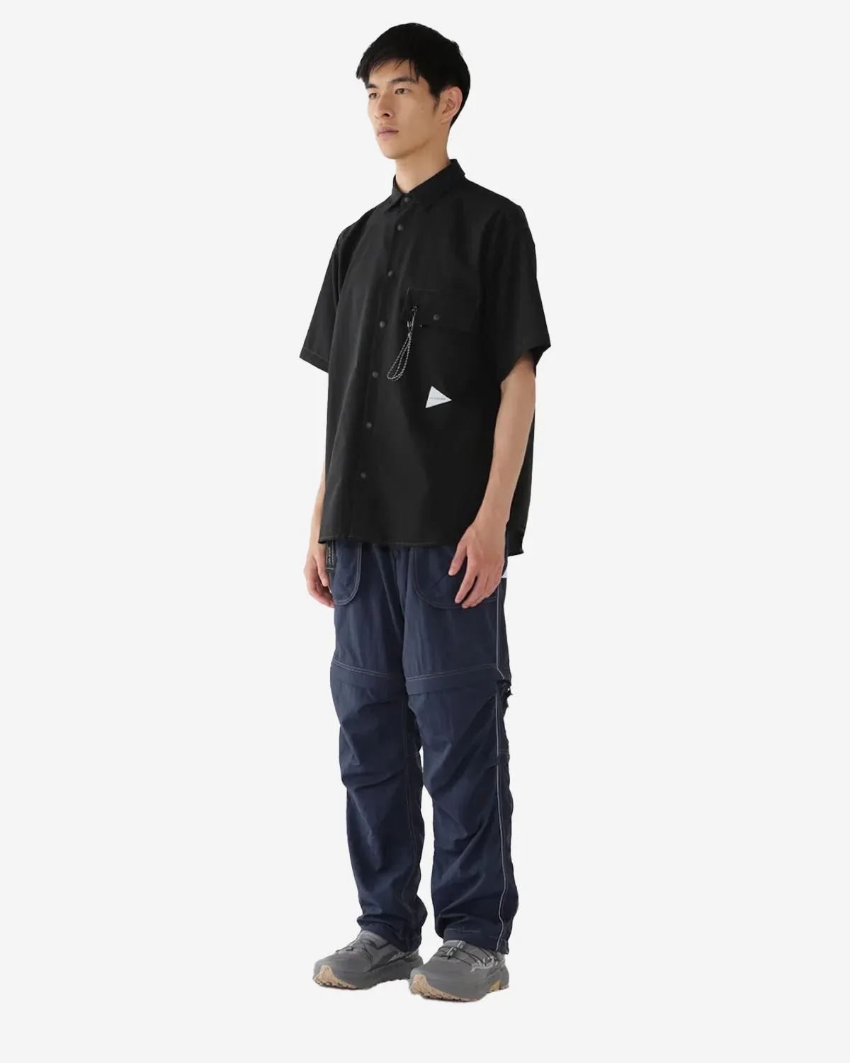 Ny Taffeta Hiker 2Way Pants - Navy