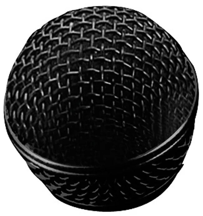 On Stage Steel Mesh Microphone Grill in Black