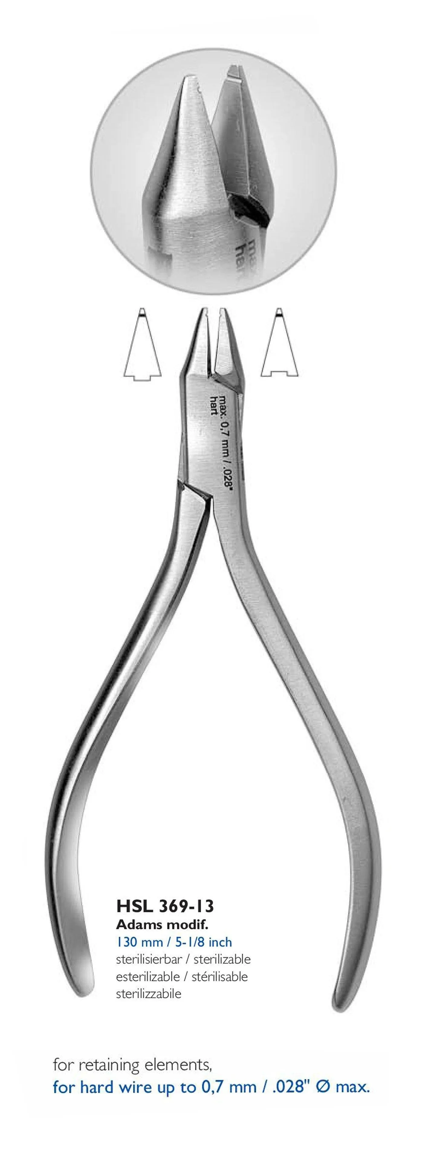 Ortho Pliers , Adams