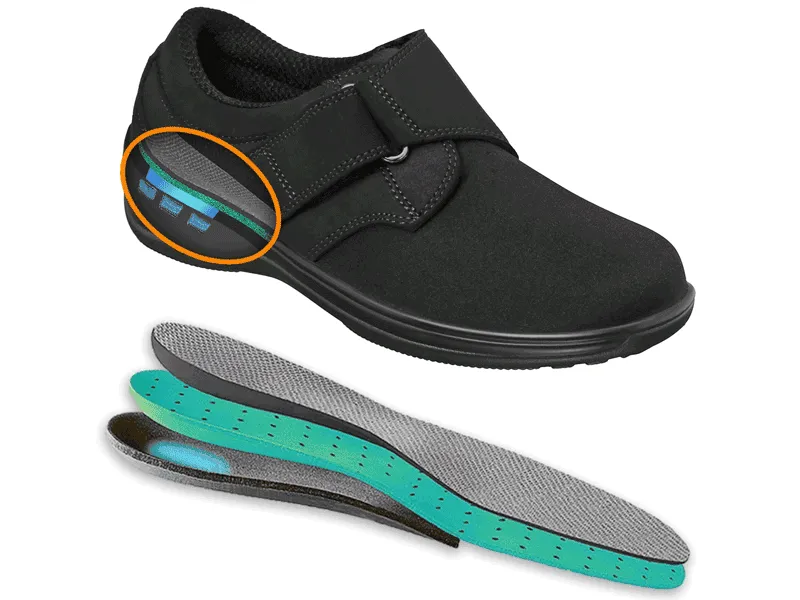 Orthofeet Wichita - Women's Stretchable Shoe