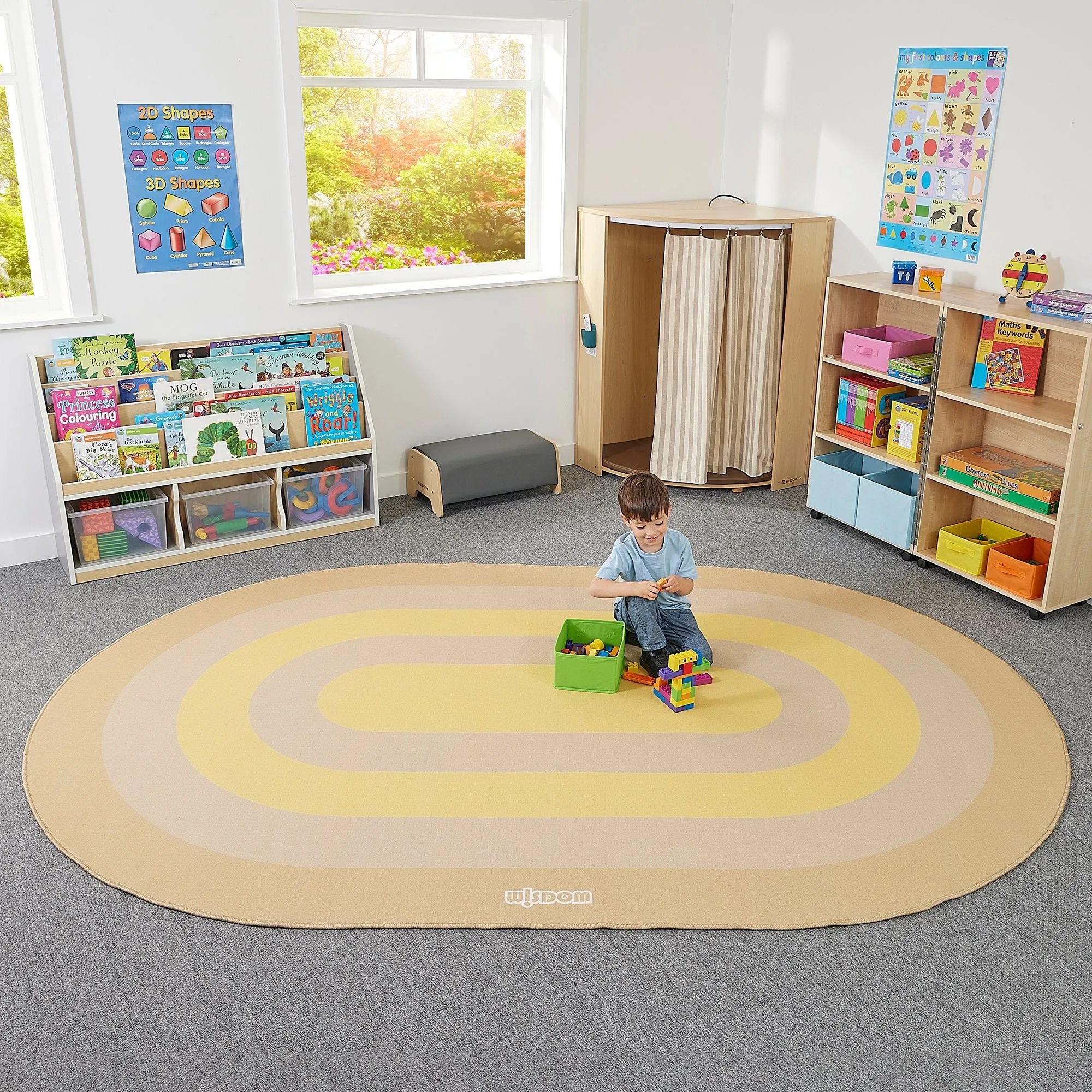 Oval Runway Rug