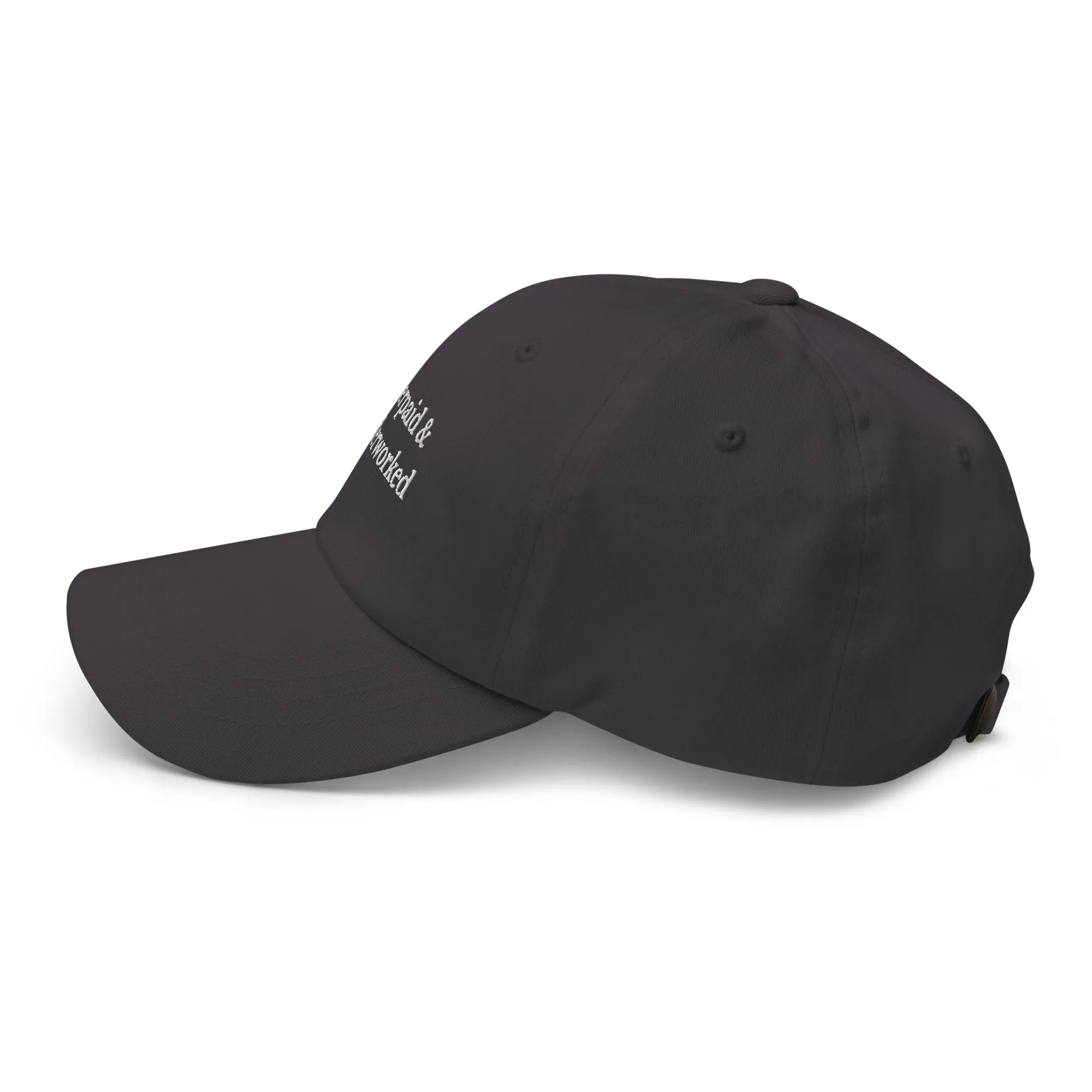 Overpaid & Underworked Cap