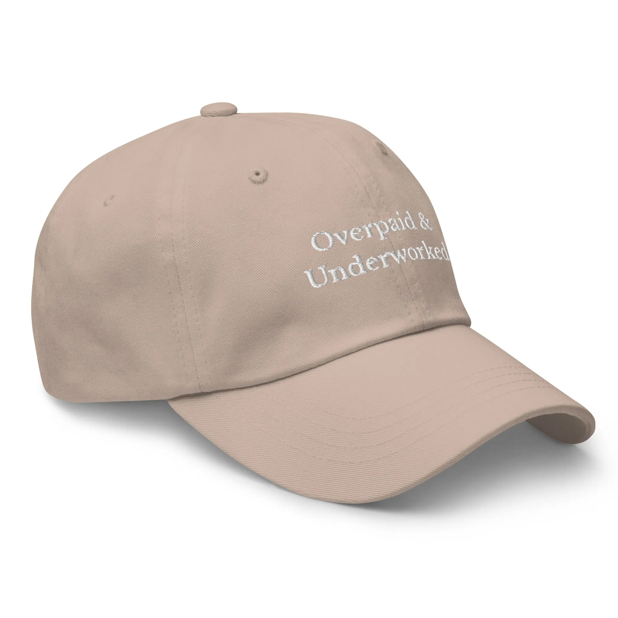 Overpaid & Underworked Cap