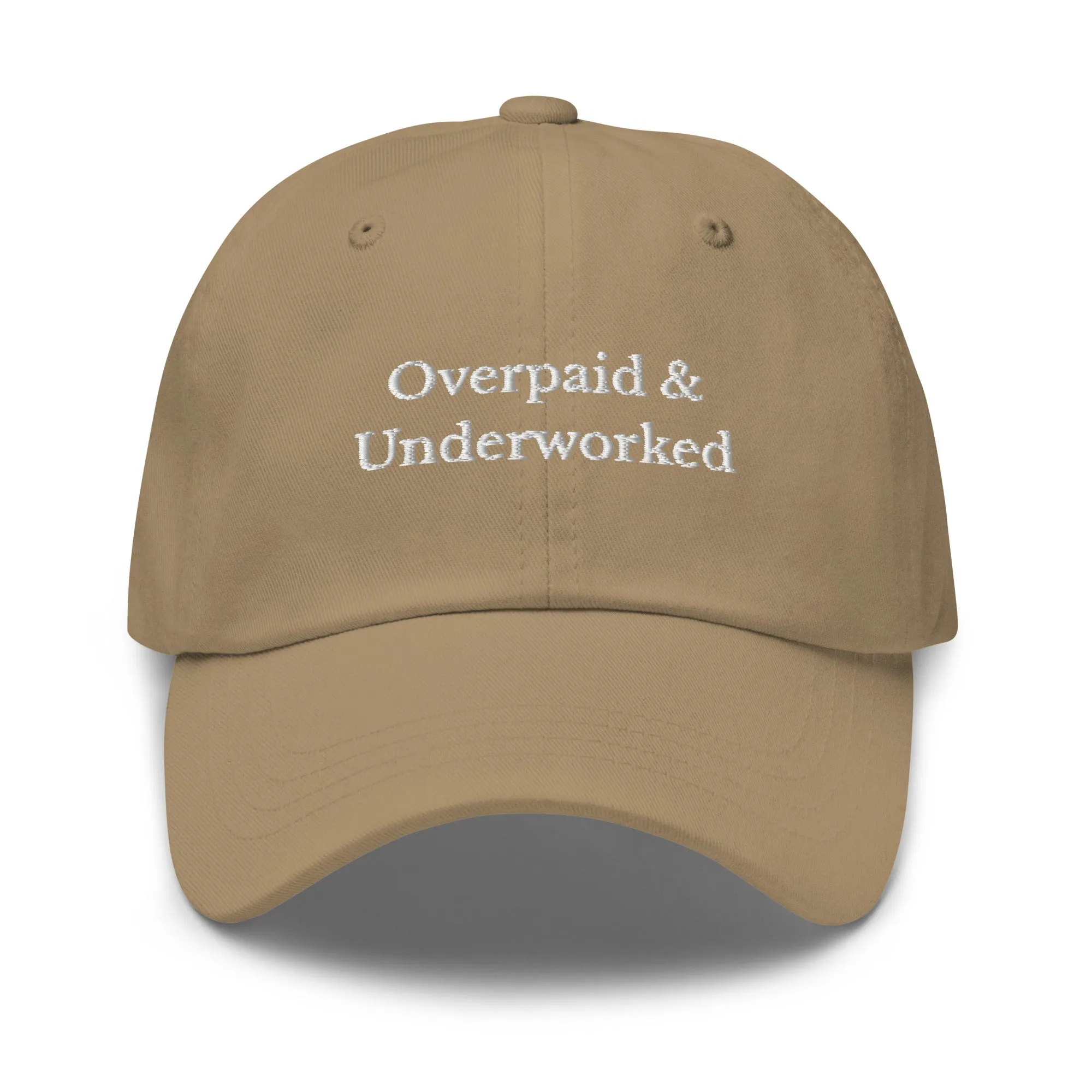 Overpaid & Underworked Cap