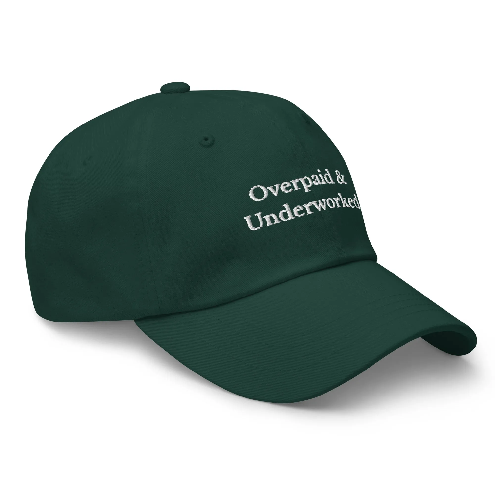 Overpaid & Underworked Cap