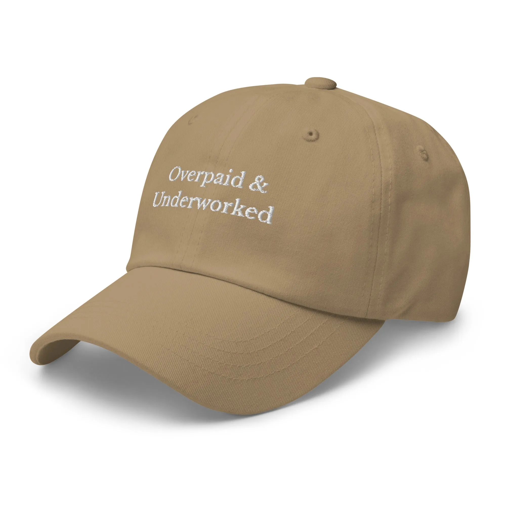Overpaid & Underworked Cap
